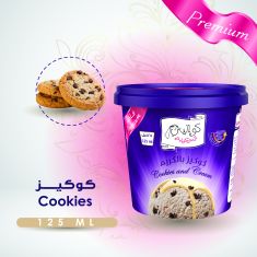 آيس كريم كوكيز بالكريمة الفاخر  - 12 حبة Premium Cookies & Cream -12Pc