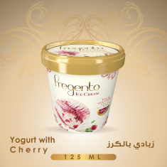 فرجينتو زبادي بالكرز 12حبة-FRG-Yogurt With Cherry 12Pc -125 ML