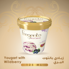 فرجينتو زبادي بالتوت 12حبة-FRG-Yogurt With Wildberry 12Pc -125 ML