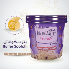 آيس كريم زبدة 1 حبة- Butter Scotch 1Pc - 500 ML