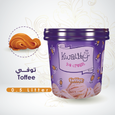 آيس كريم توفي 1 حبة- Toffee 1Pc - 500 ML