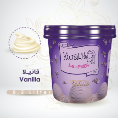 آيس كريم فانيليا 1حبة- Vanilla 1Pc - 500 ML