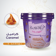 آيس كريم كراميل 1 حبة- caramel 1Pc -One L